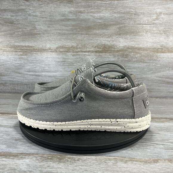 Hey Dude Women’s Wally Stretch Canvas Slip On Shoes Size 10 - Picture 1 of 10